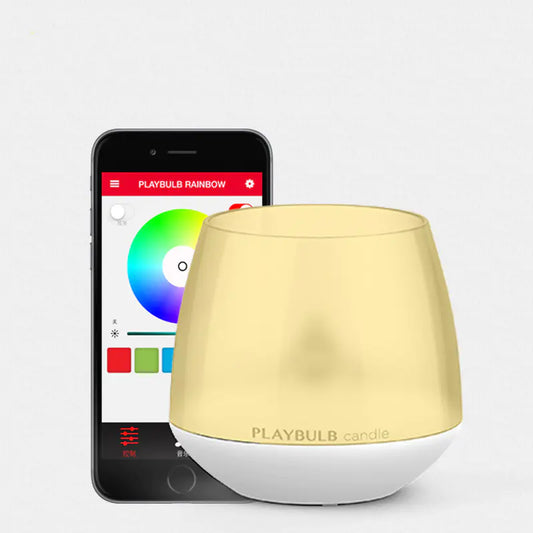 Color-Changing LED Candle and Aromatherapy Lamp